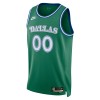 Camiseta Hombre Dallas Mavericks Personalizadas 2025-26 Nike Classic Edition Verde Swingman